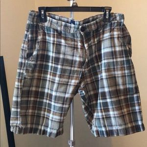 Gap Plaid Shorts, Size 32